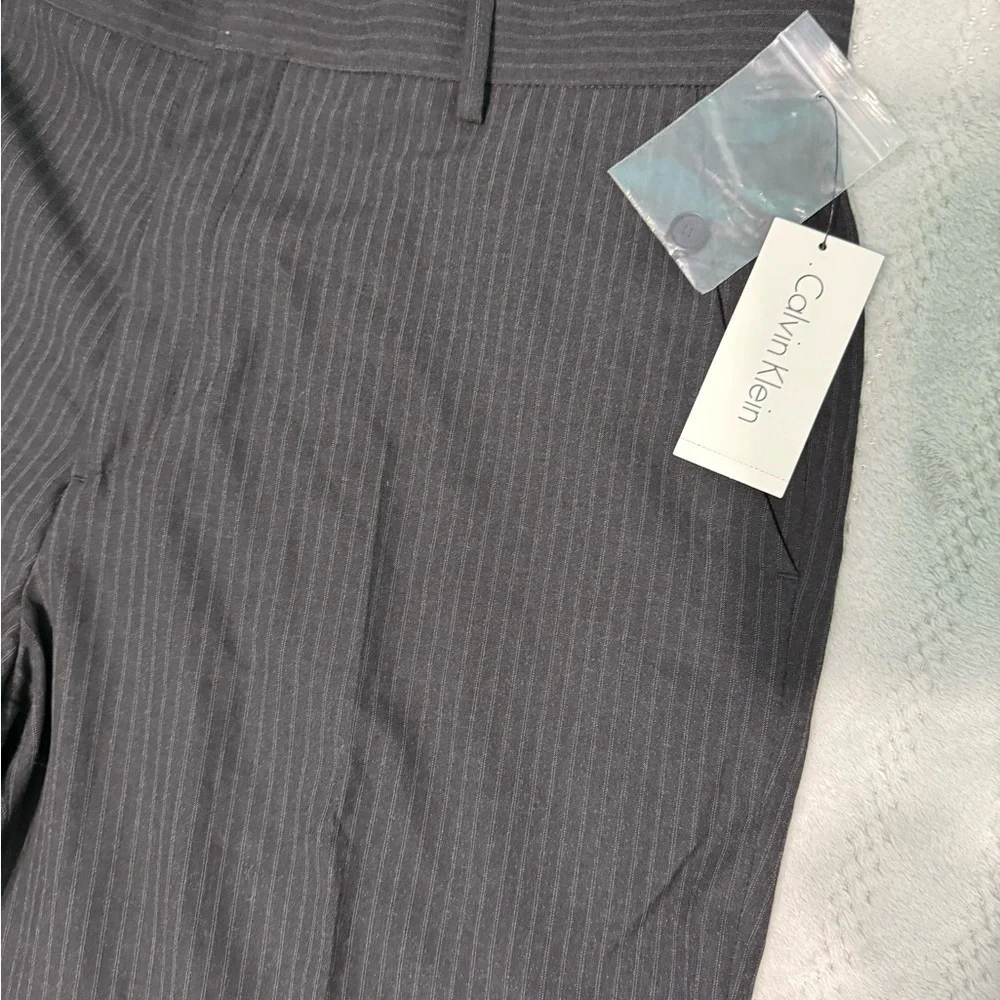 Calvin Klein Dress Pants Mens 36W X 30L Pin Striped